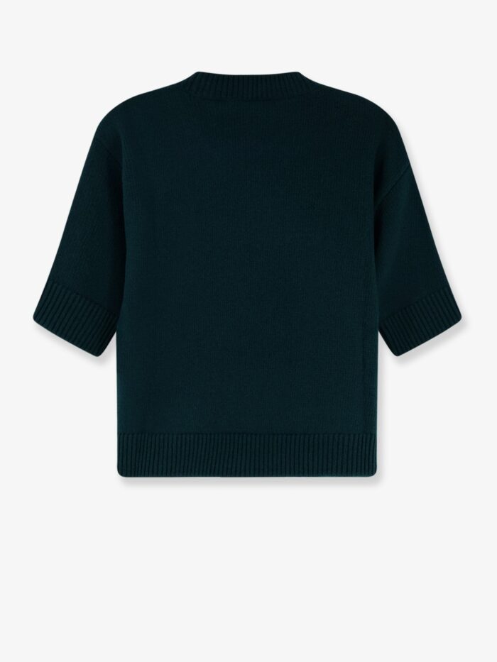 Gucci Wool Sweater With Frontal Logo Embroidery