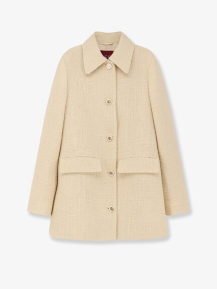 Gucci Wool Tweed Coat