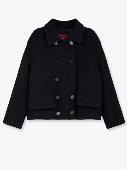 Gucci Wool Tweed Double-breasted Blazer
