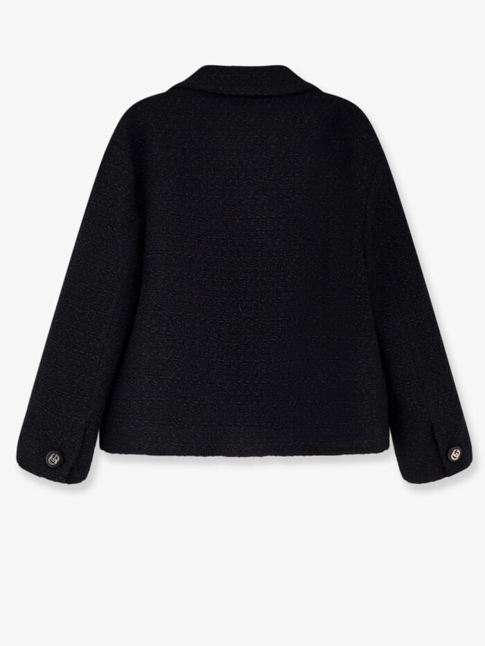 Gucci Wool Tweed Double-breasted Blazer