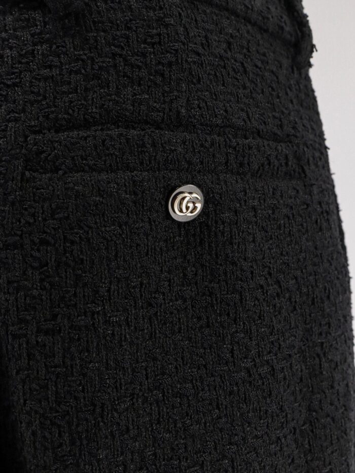 Gucci Wool Tweed Trousers