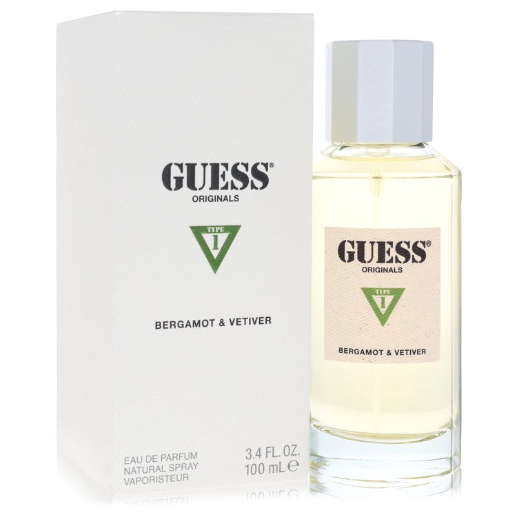 Guess Originals Type 1 Bergamot & Vetiver By Guess - Eau De Parfum Spray 3.4 Oz