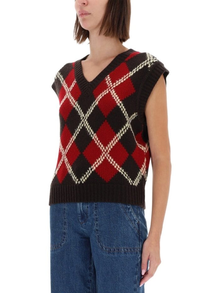 GUEST IN RESIDENCE "ARGYLE" VEST
