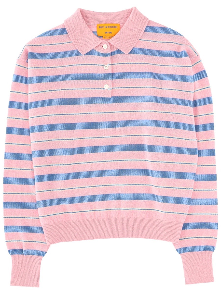 GUEST IN RESIDENCE CASHMERE POLO SHIRT