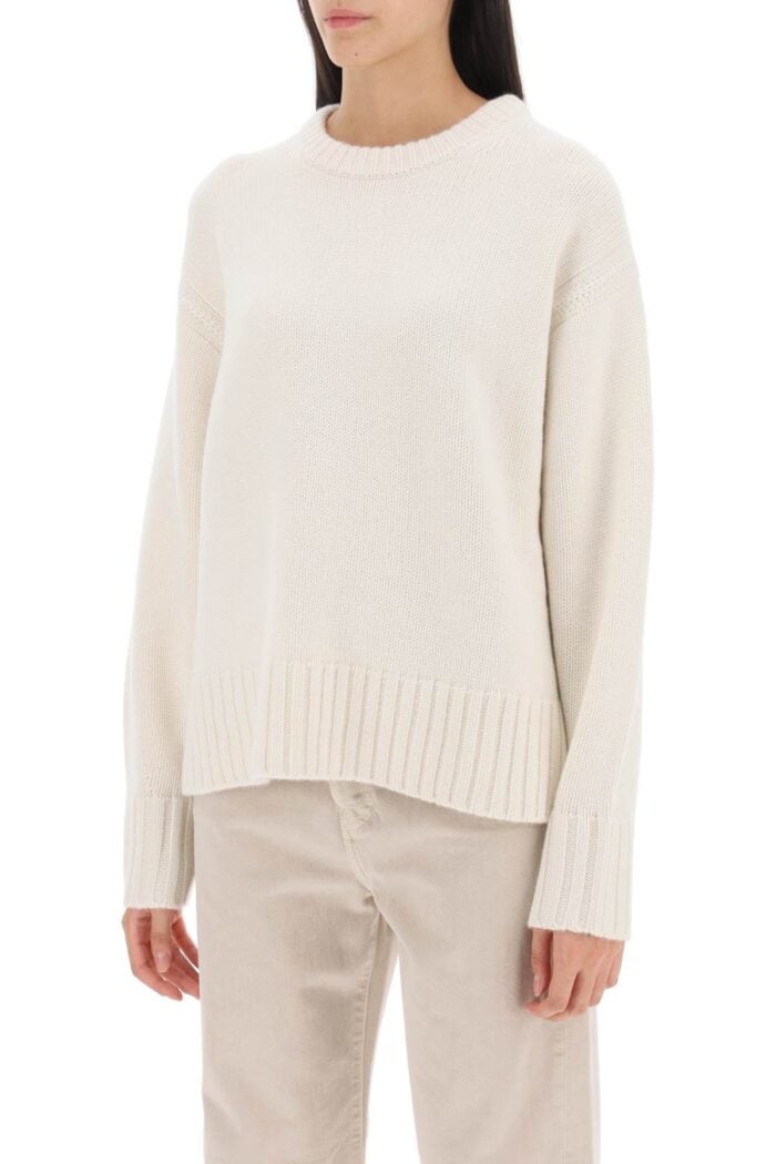 Guest In Residence Crew-neck Sweater In Cashmere