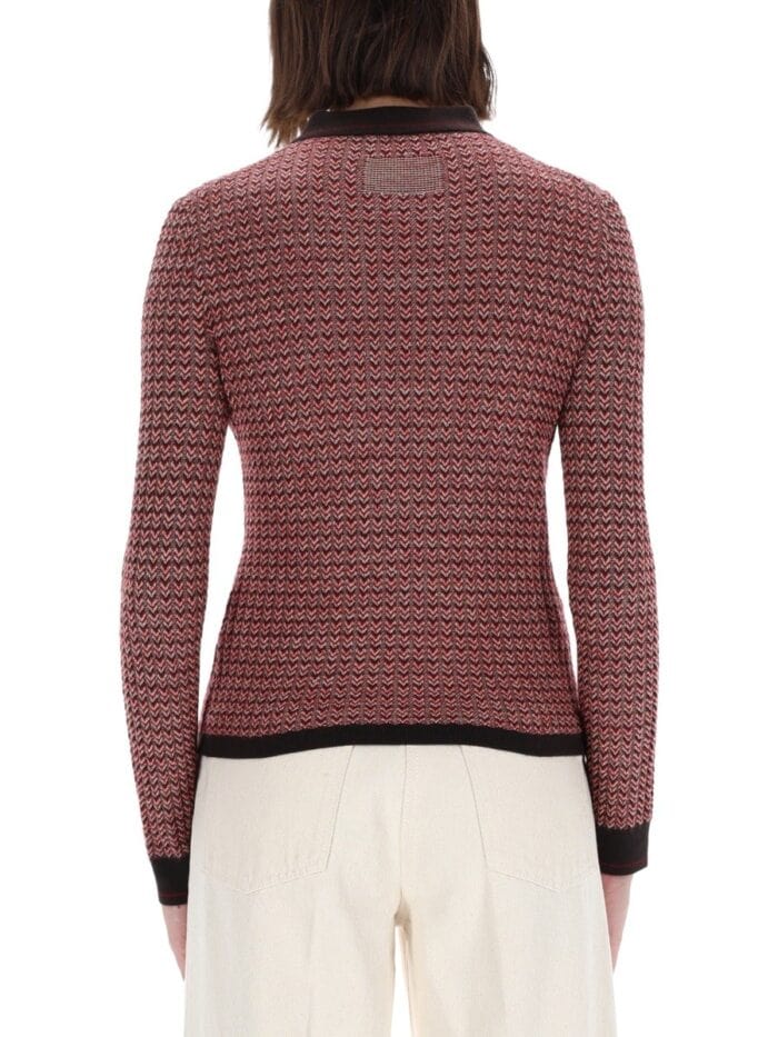 guest in residence polo "chevron" GUEST IN RESIDENCE POLO "CHEVRON"