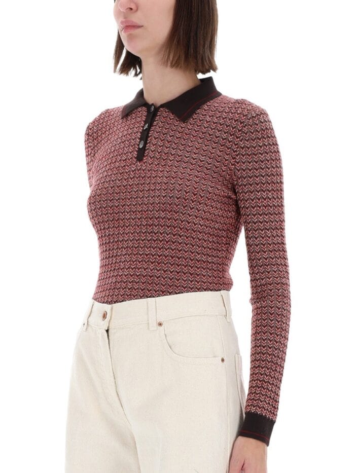 guest in residence polo "chevron" GUEST IN RESIDENCE POLO "CHEVRON"