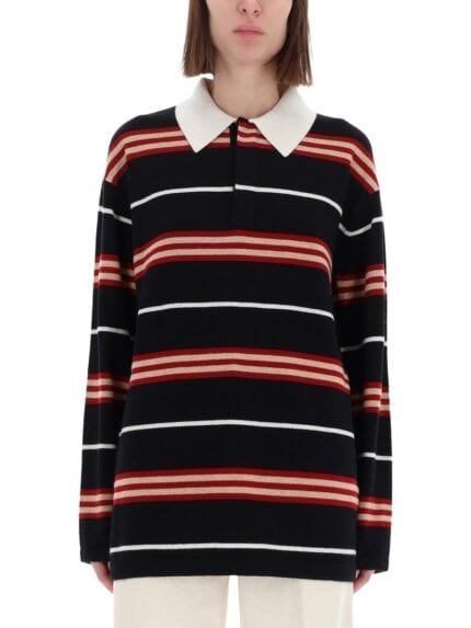 GUEST IN RESIDENCE "STRIPED RUGBY" POLO SHIRT