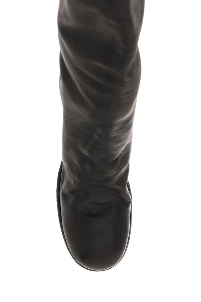 Guidi Leather Mid-calf Boots