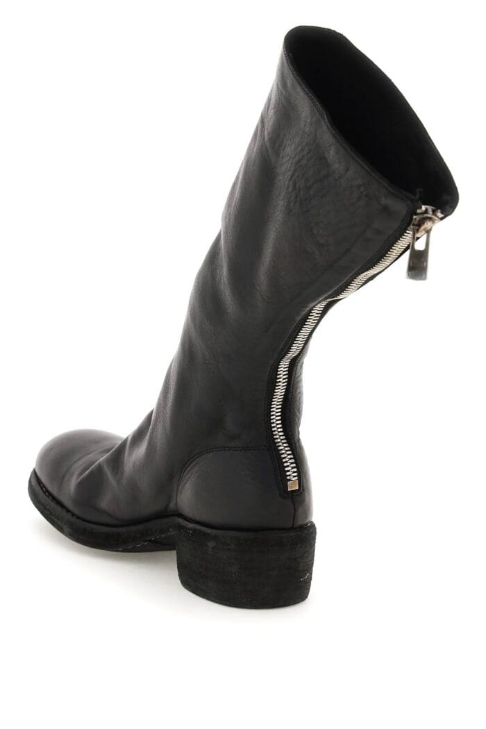 Guidi Leather Mid-calf Boots