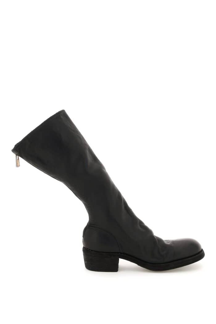 Guidi Leather Mid-calf Boots