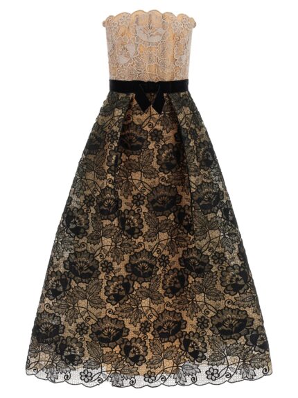 ELIE SAAB Guipure Lace Dress