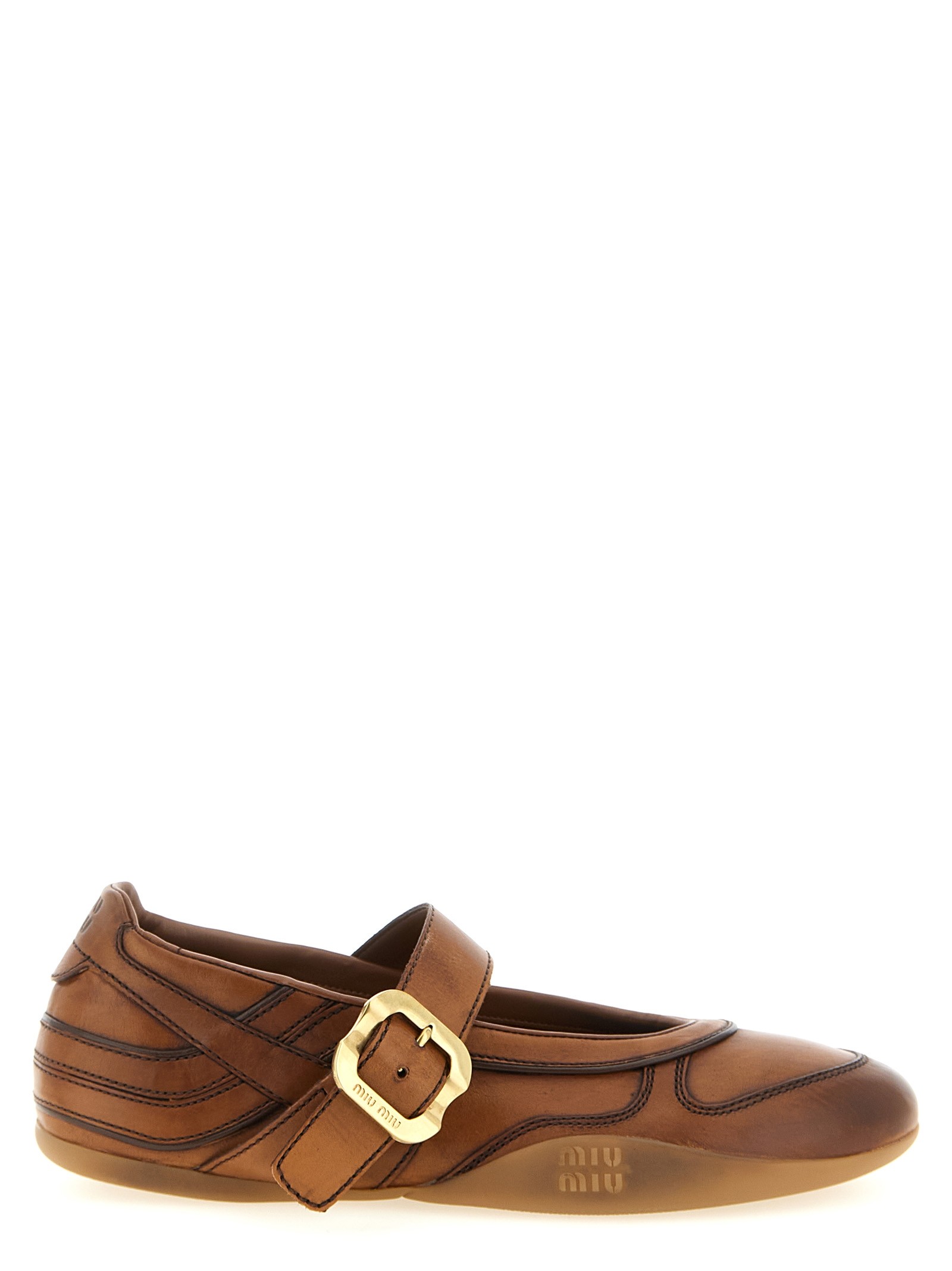 Miu Miu 'Gymnasium' Ballet Flats