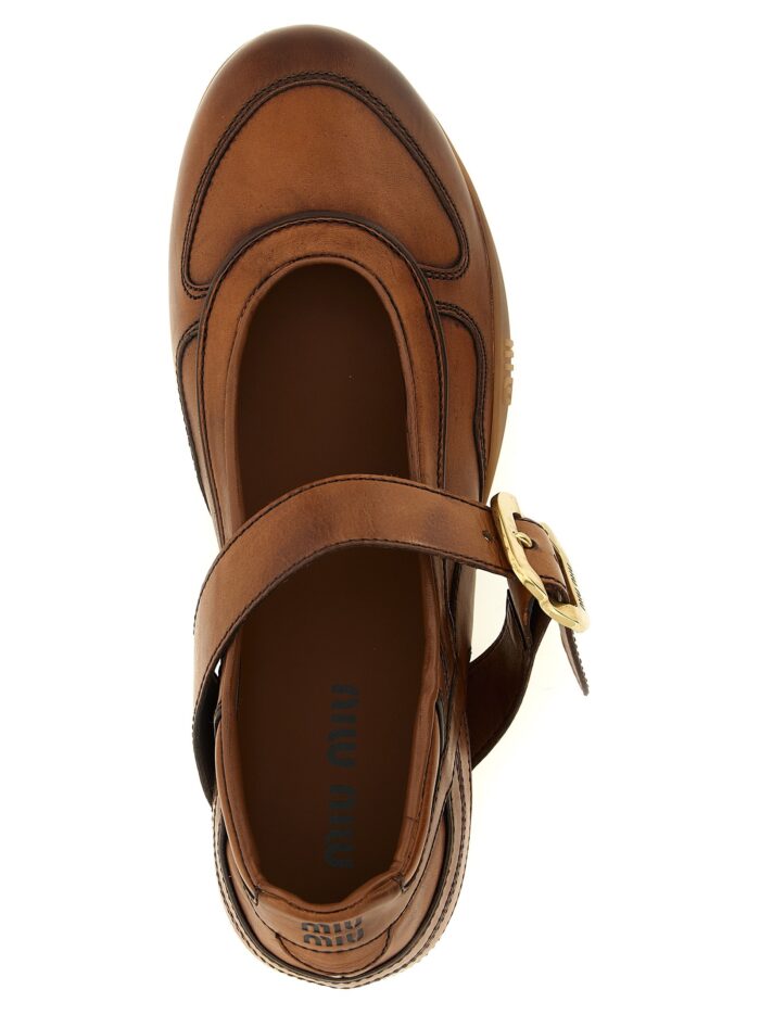 Miu Miu 'Gymnasium' Ballet Flats