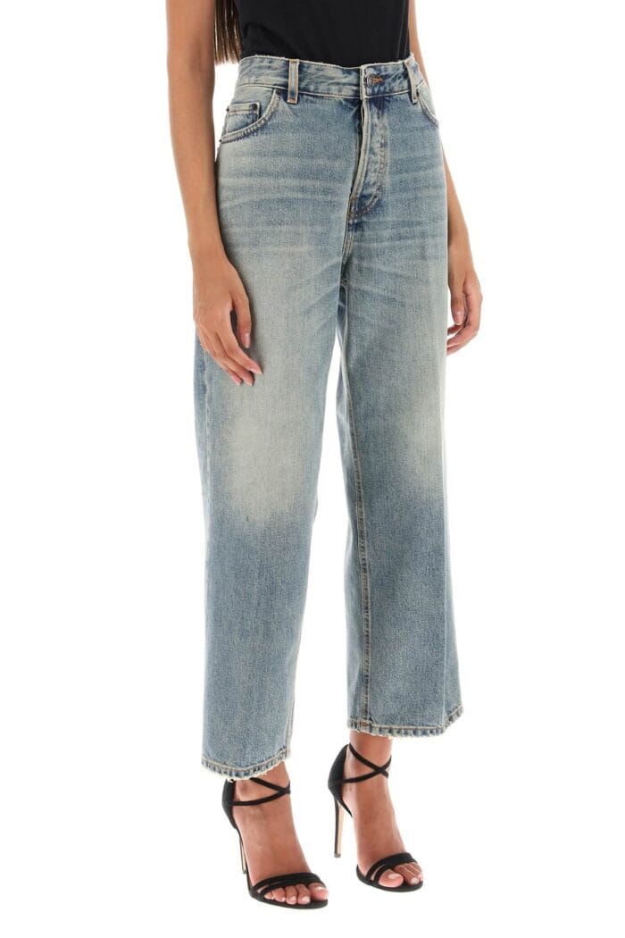 Haikure 'betty' Cropped Jeans With Straight Leg