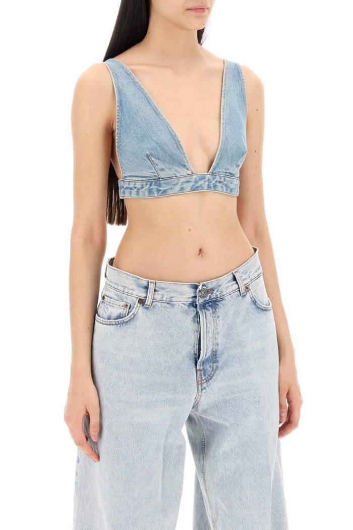 HAIKURE Denim Tessa Top For