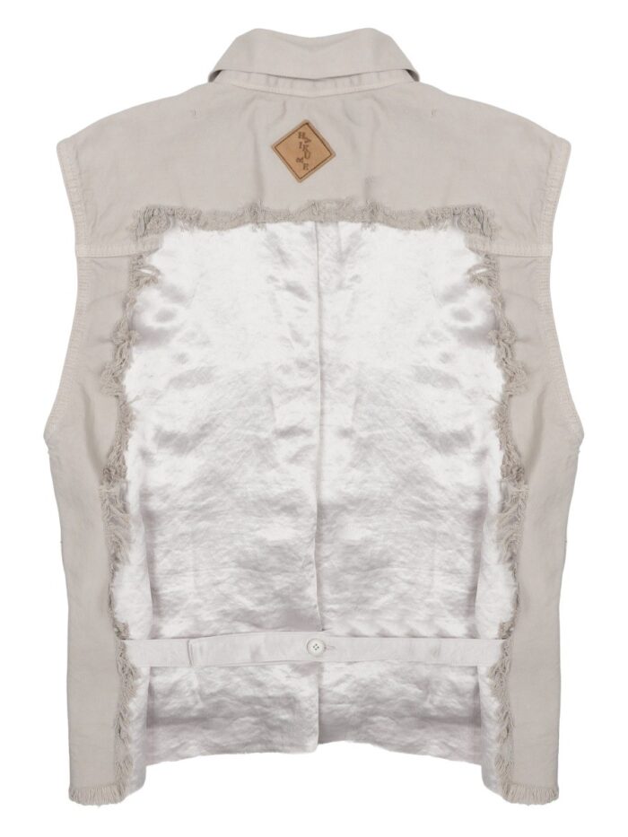 Haikure GILET "RYDER" CON INSERTO IN SATIN