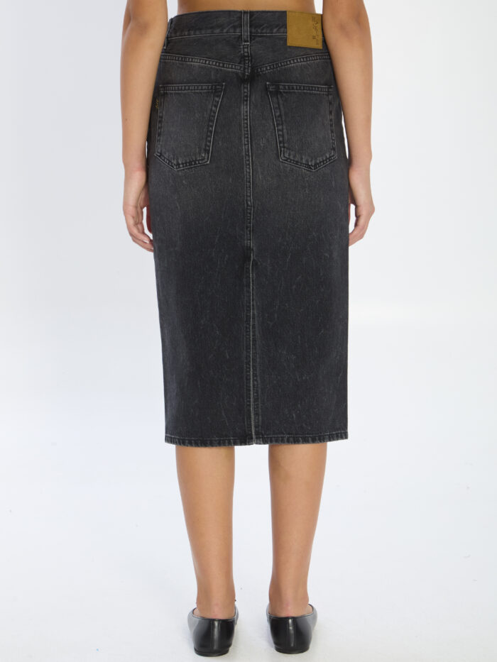 Haikure Kim Authentic denim skirt