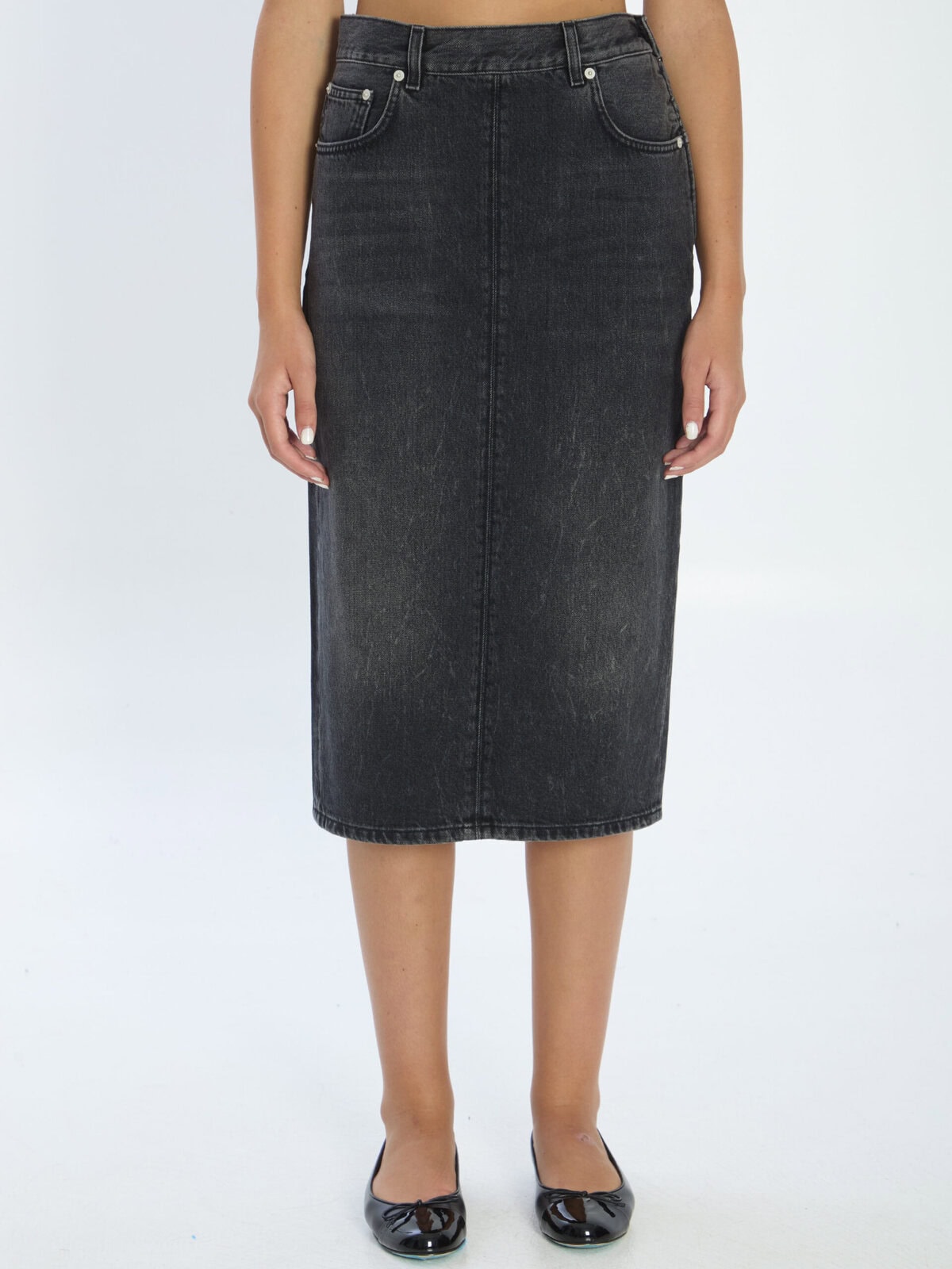 Haikure Kim Authentic denim skirt