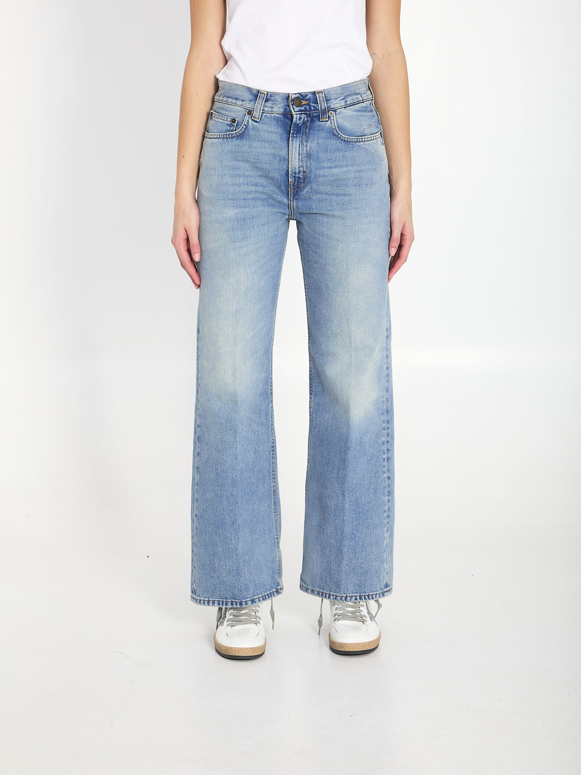 Haikure Winny Dirty Celestial denim pants
