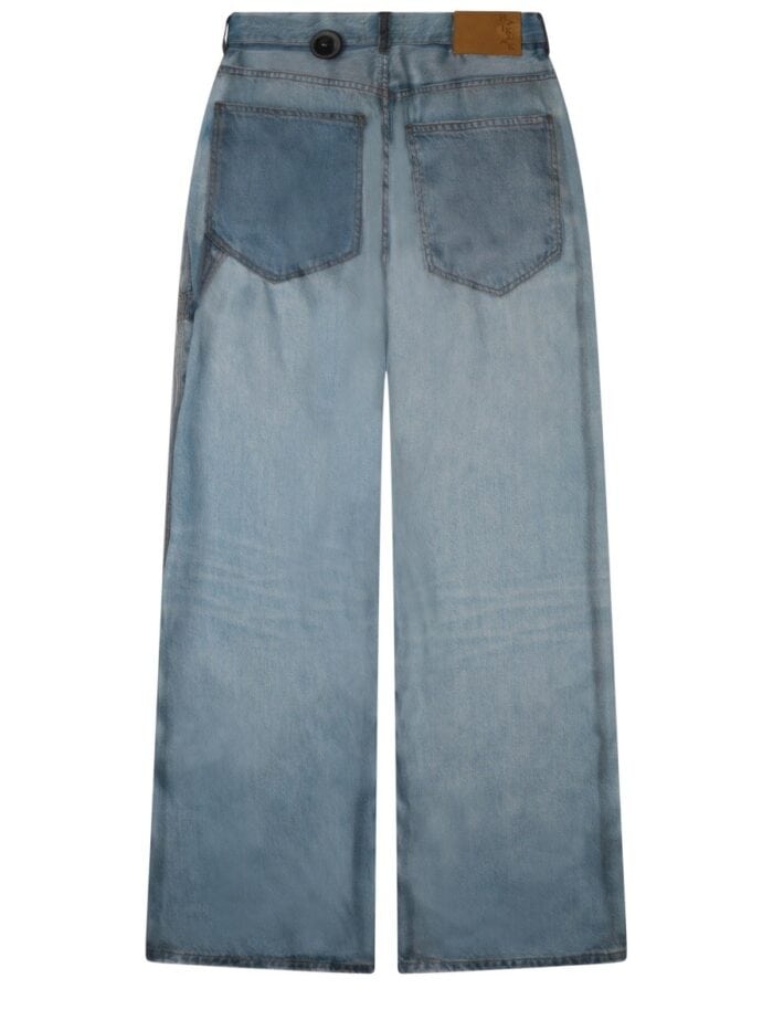 Haikure Winona Blue Denim Print Pant