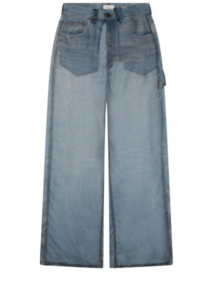 Haikure Winona Blue Denim Print Pant