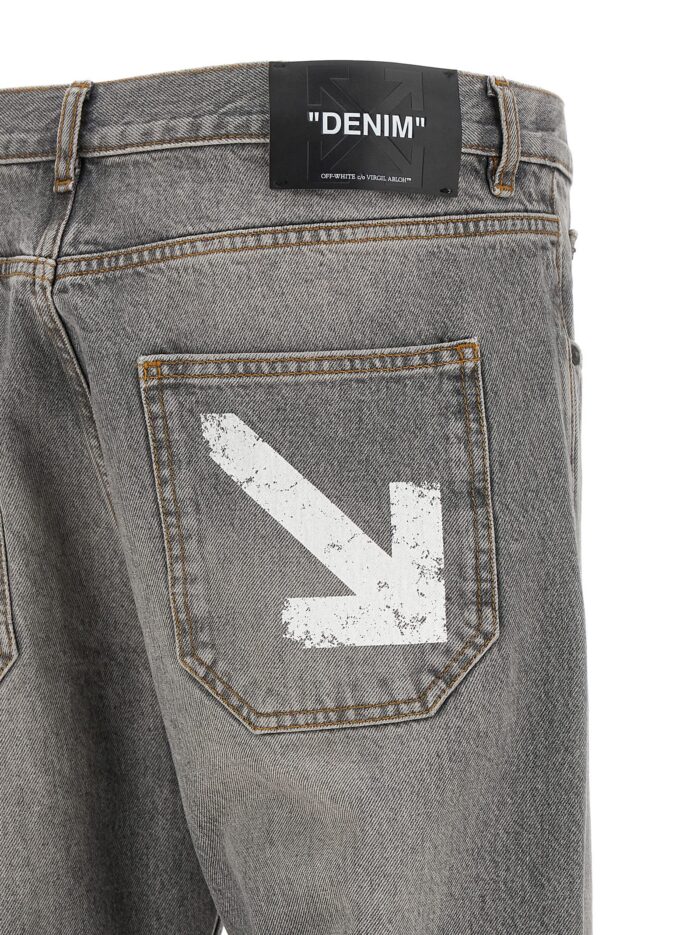 Off-white 'Half Arrow Diag Slim' Jeans