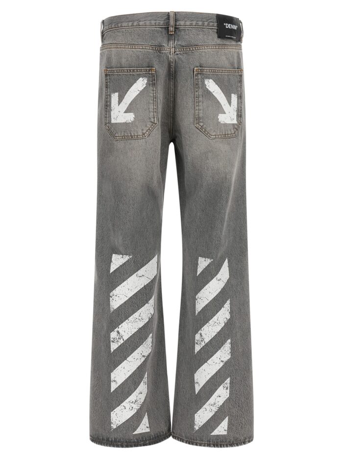 Off-white 'Half Arrow Diag Slim' Jeans