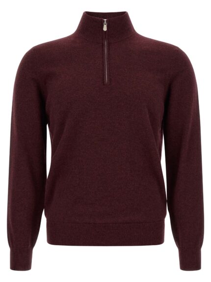 Brunello Cucinelli Half-zip Cashmere Sweater