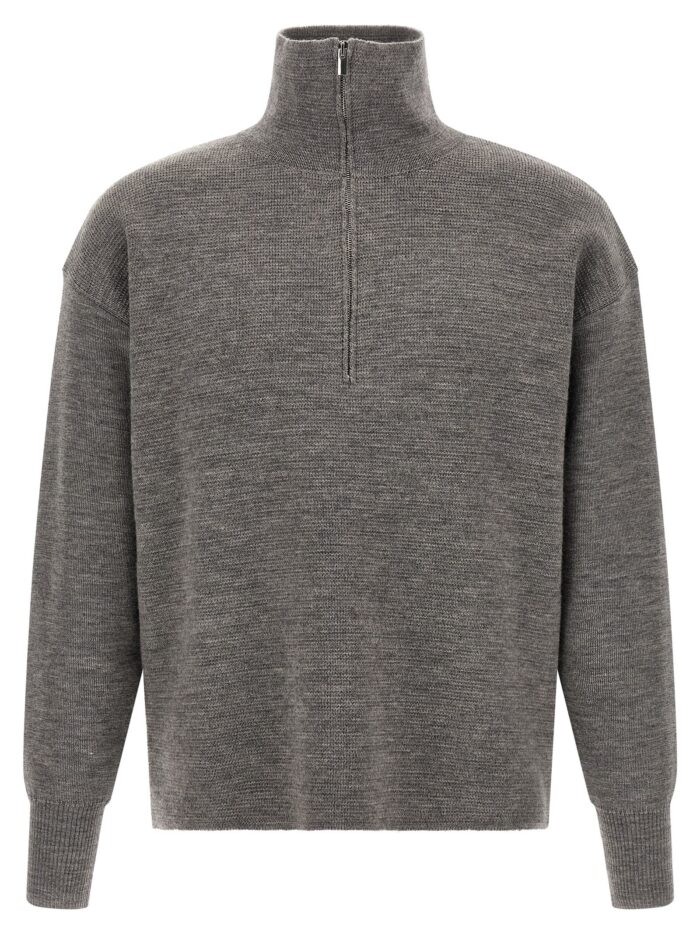 ma'ry'ya half zip sweater MA'RY'YA Half-zip Sweater