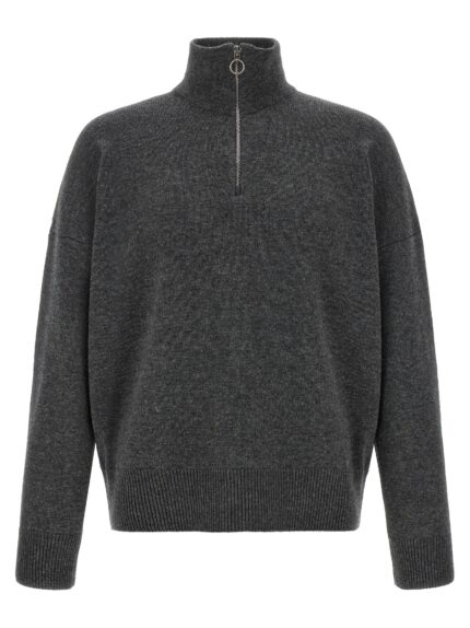 LARMERI STUDIO Half-zip Sweater