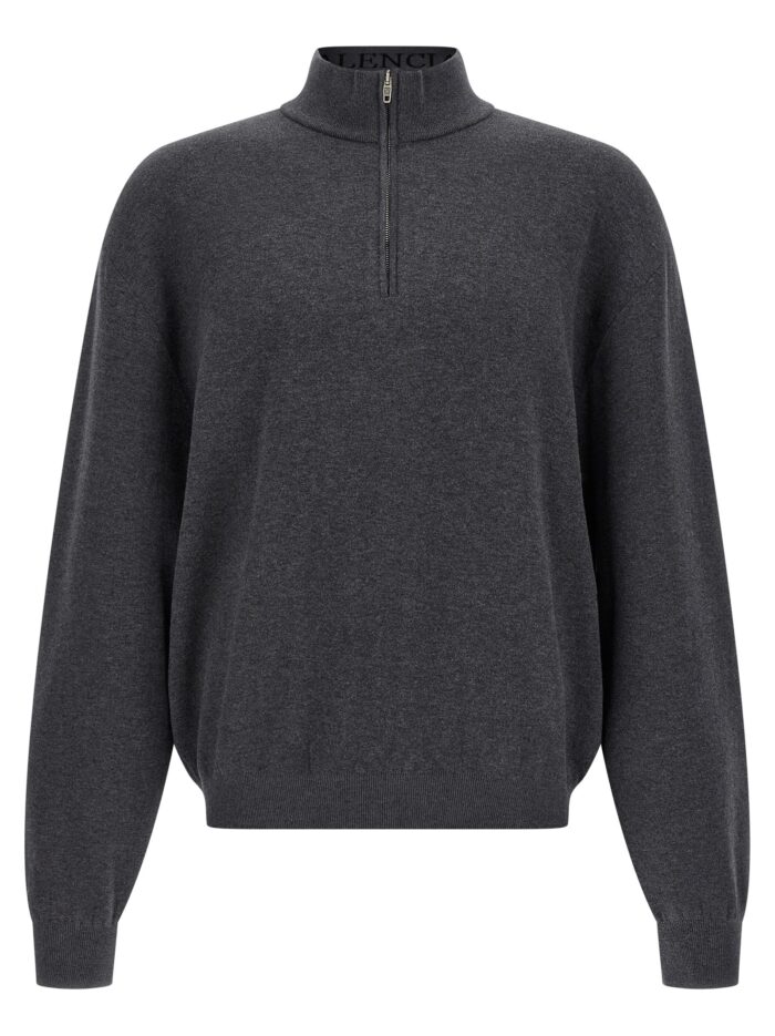 balenciaga half zip sweater Balenciaga Half Zip Sweater