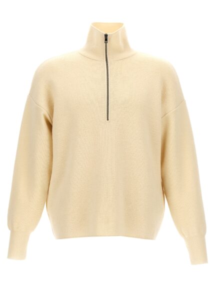 MA'RY'YA Half Zip Sweater