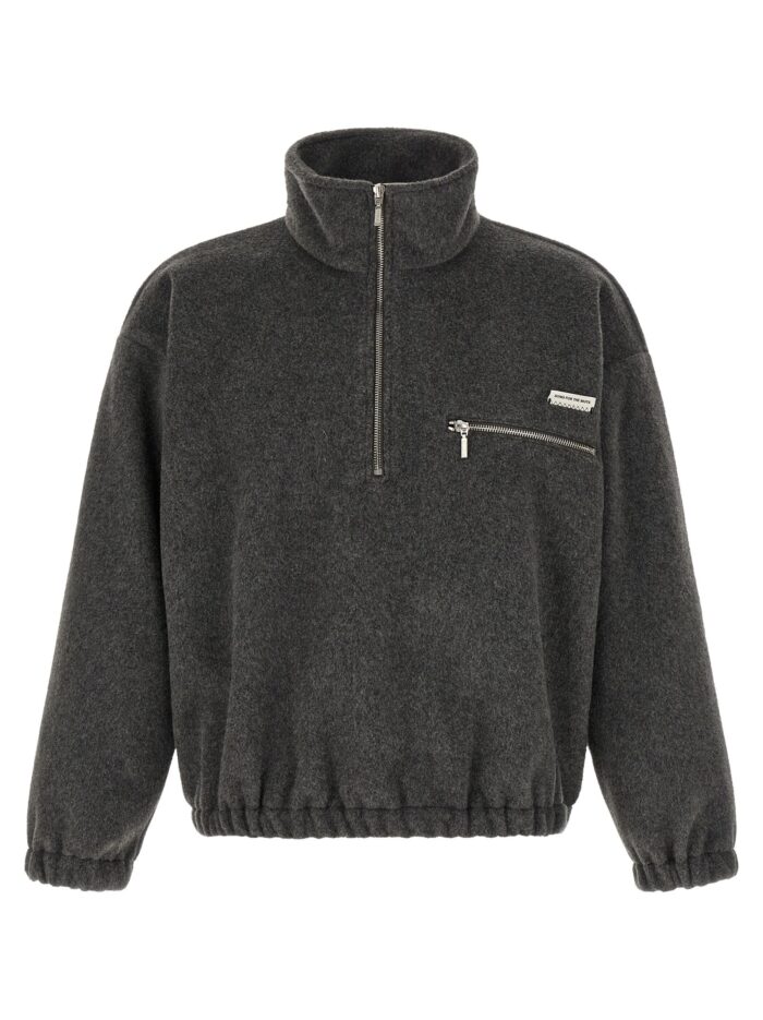 song for the mute half zip sweater SONG FOR THE MUTE Half-zip Sweater