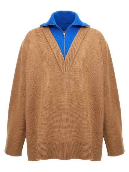 JIL SANDER Half Zip Sweater