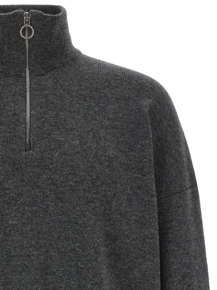 LARMERI STUDIO Half-zip Sweater