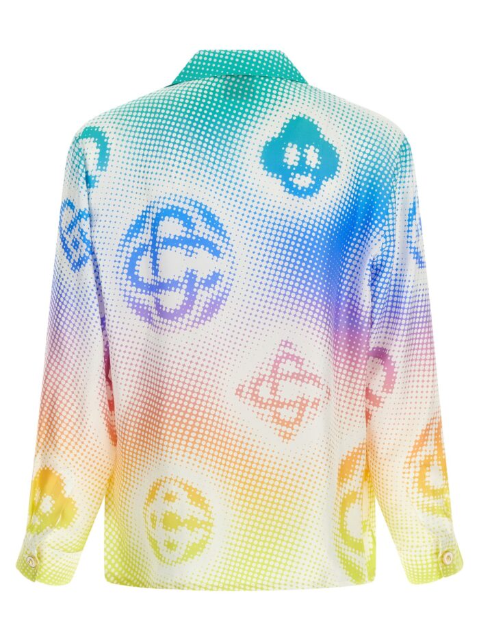 CASABLANCA 'Halftone Logo' Shirt