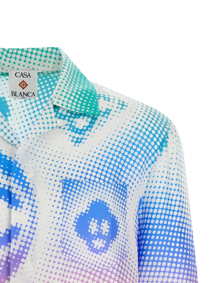 CASABLANCA 'Halftone Logo' Shirt