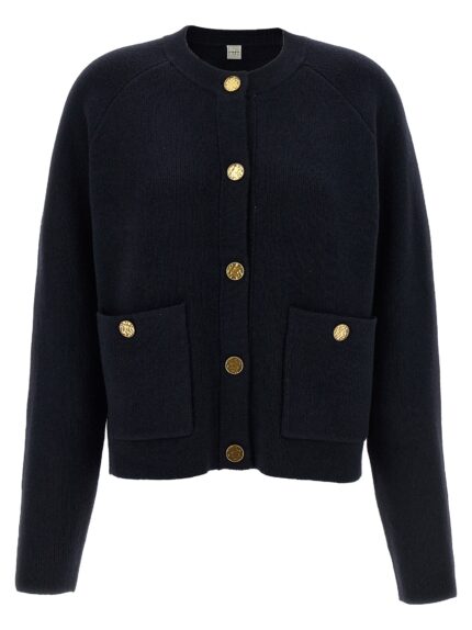 TOTEME 'Hammered Button' Cardigan