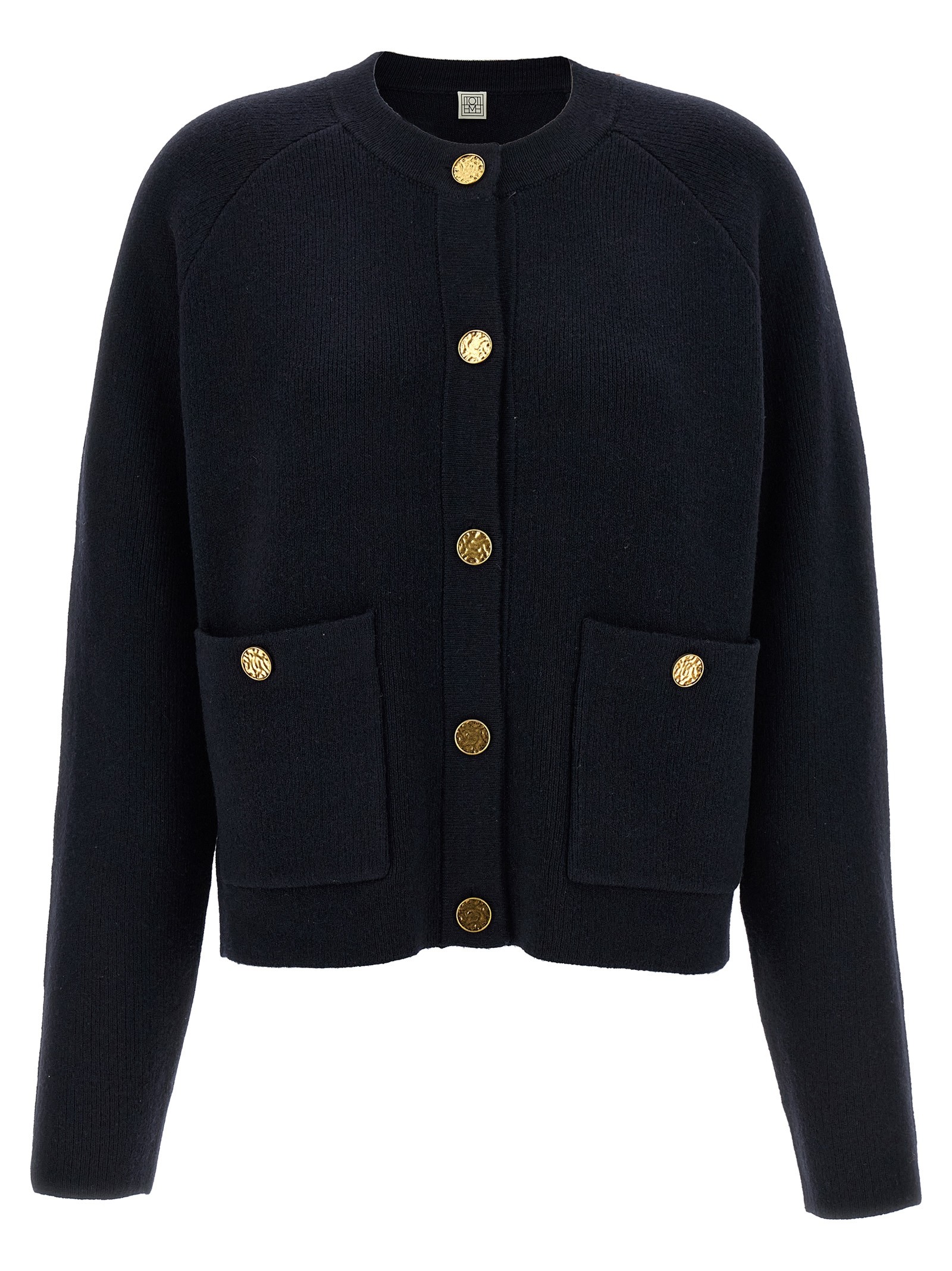 TOTEME 'Hammered Button' Cardigan
