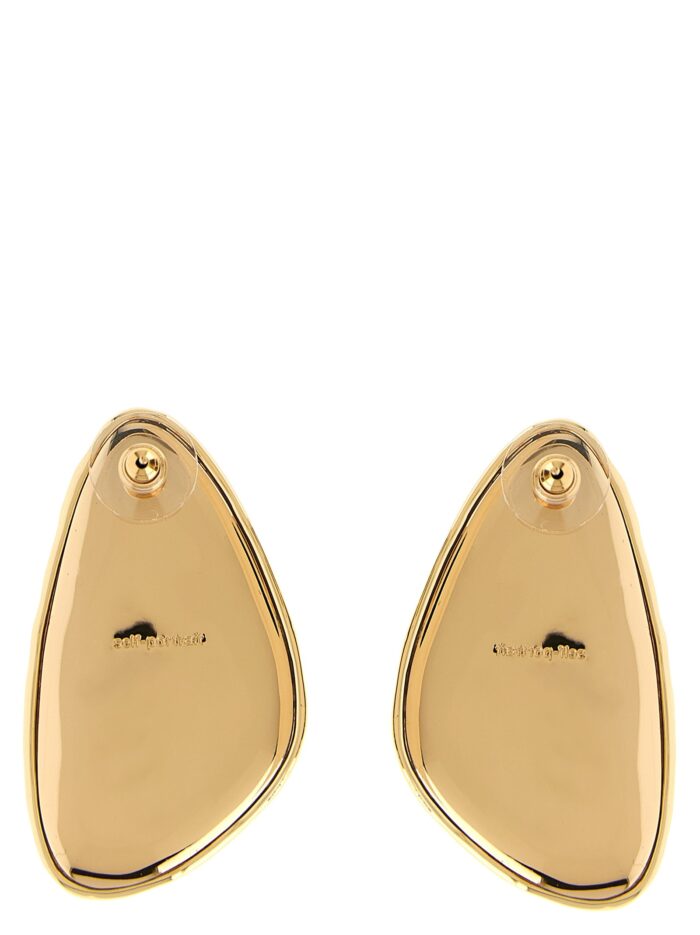 SELF PORTRAIT 'Hammered Gold Crystal' Earrings