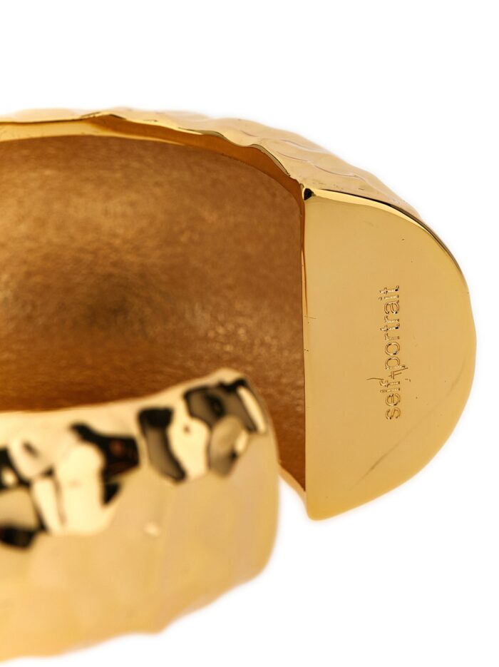 SELF PORTRAIT 'Hammered Gold Cuff' Bracelet