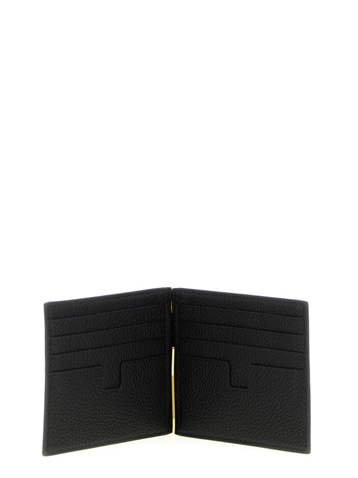 TOM FORD Hammered Leather Card Holder