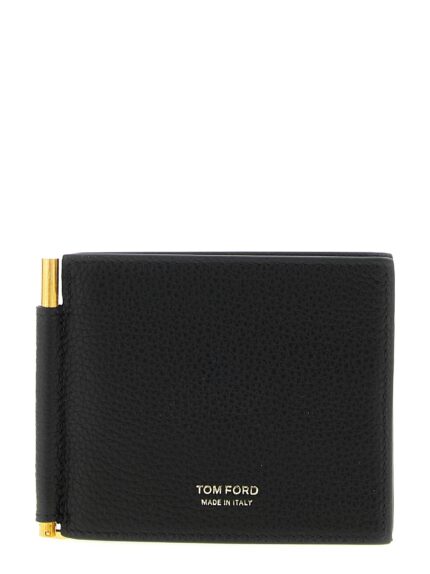 TOM FORD Hammered Leather Card Holder