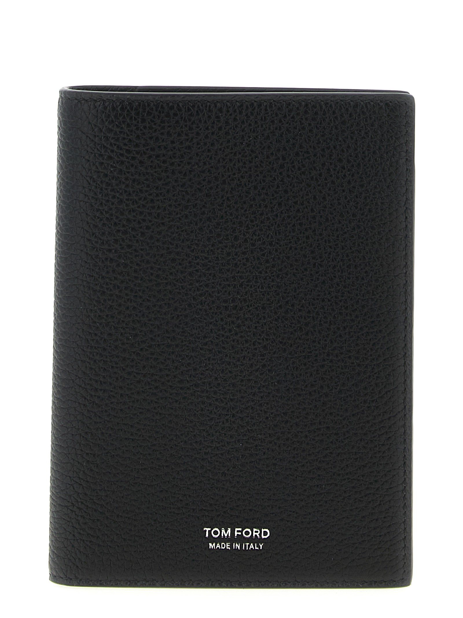 TOM FORD Hammered Leather Passport Holder
