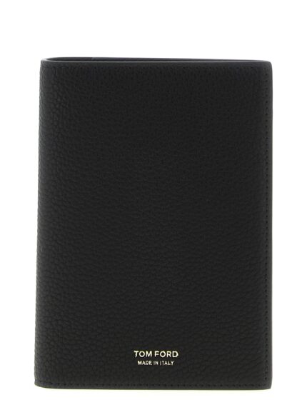 TOM FORD Hammered Passport Holder