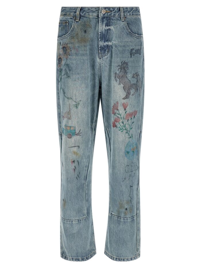 found 'hand art' jeans FOUND 'Hand Art' Jeans