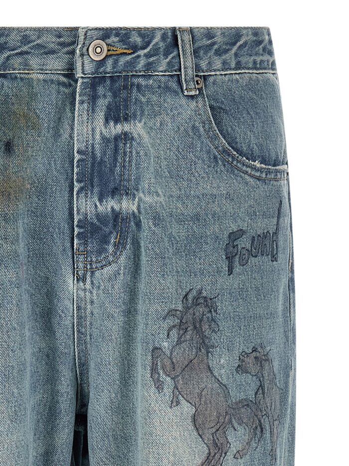 FOUND 'Hand Art' Jeans