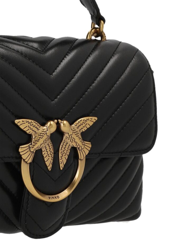 Pinko Hand Bag 'Big Lady Love Bag Puff Chevron'