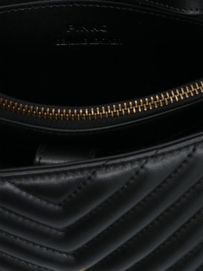 Pinko Hand Bag 'Big Lady Love Bag Puff Chevron'